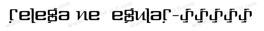 OrelegaOne Regular字体转换